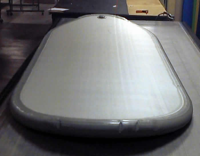 new self bailing raft floor concept