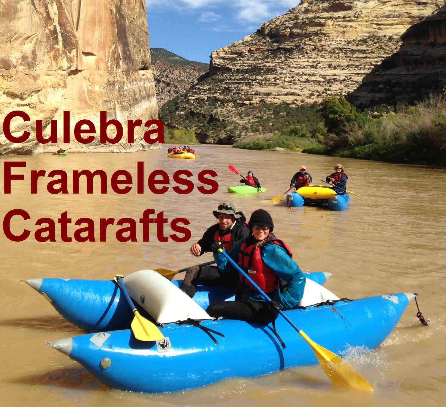 inflatable boats, Culebra frameless cataraft