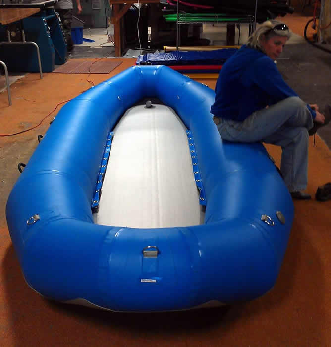 new self bailing raft floor concept