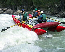 inflatable pontoon boat - Daddy cats - expedition catarafts