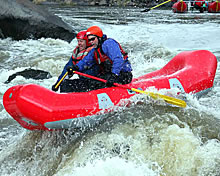 self bailing whitewater rafts
