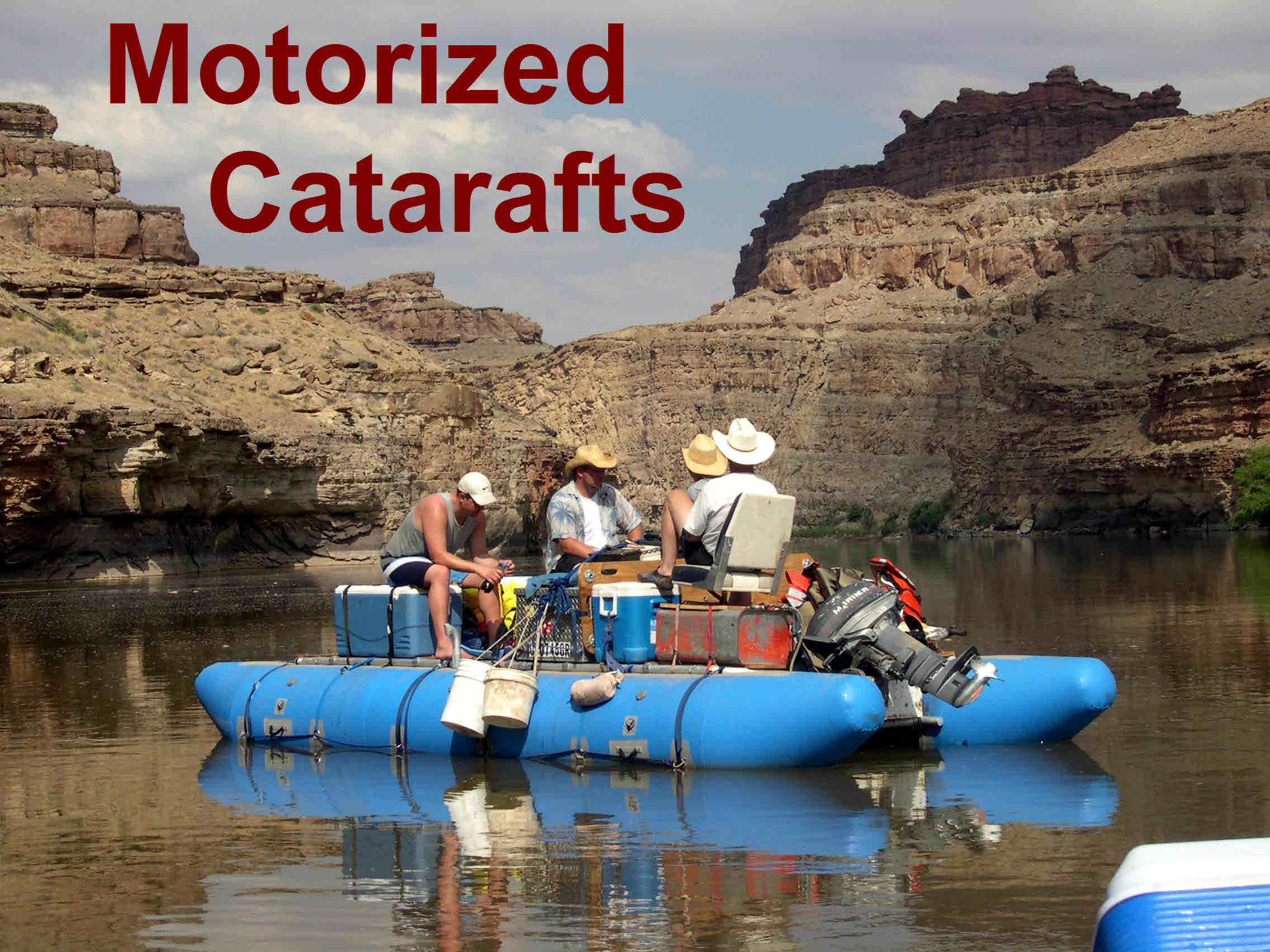 expedition catarafts with motors
